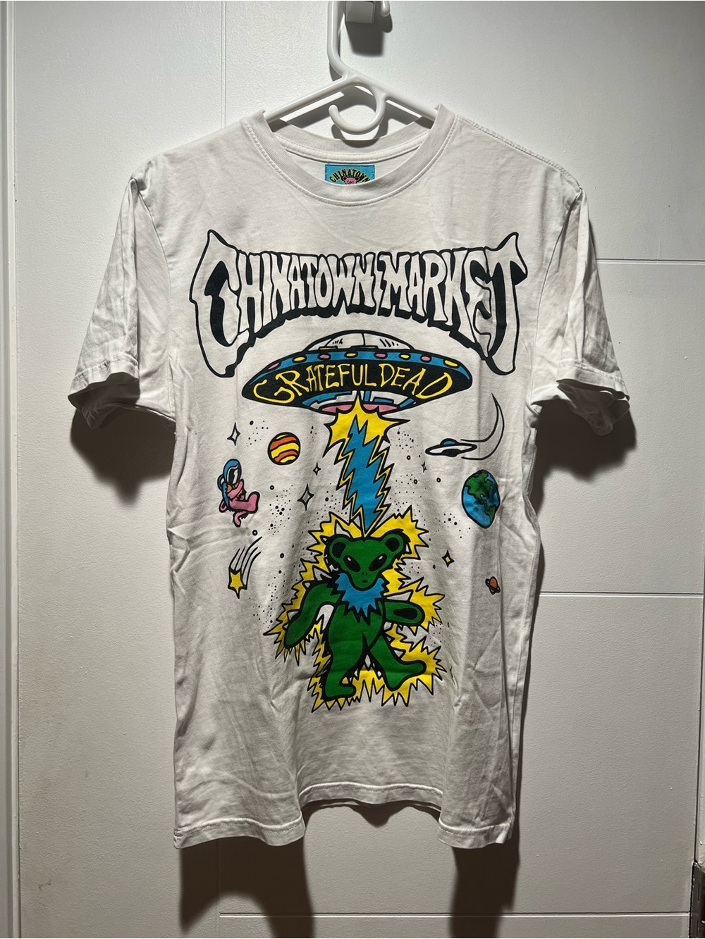 Chinatown Market x Grateful Dead White Graphic Short Sleeve Tee